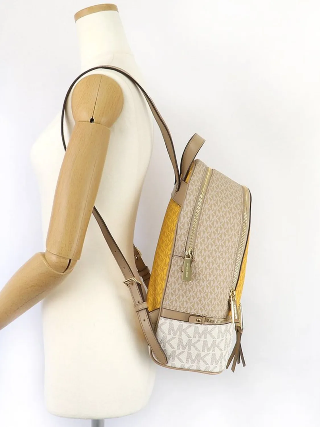 MOCHILA RHEA LOGO COMB.MICHAEL KORS