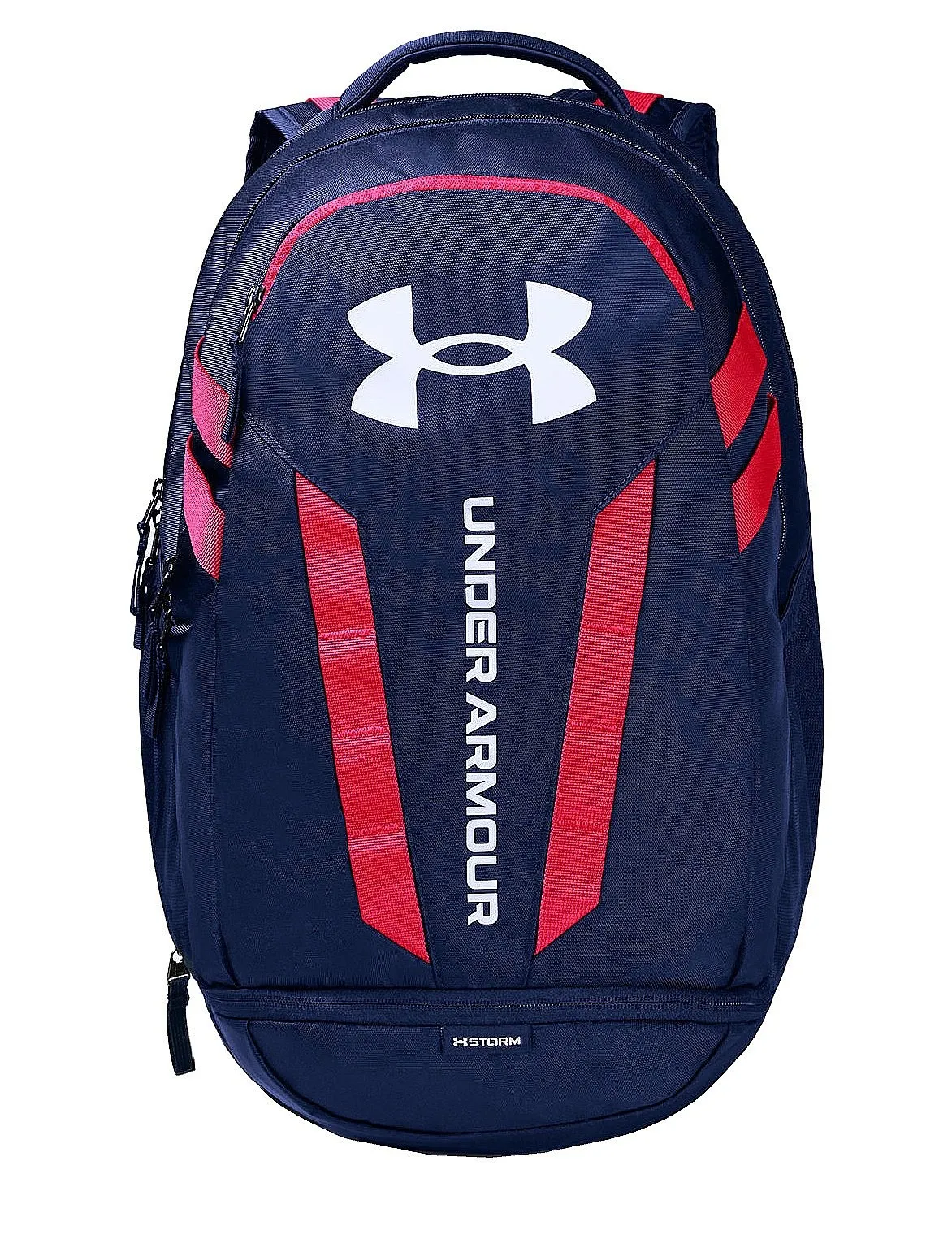 MOCHILA UNDER ARMOUR HUSTLE 5.0  409/ACADEMY/RED