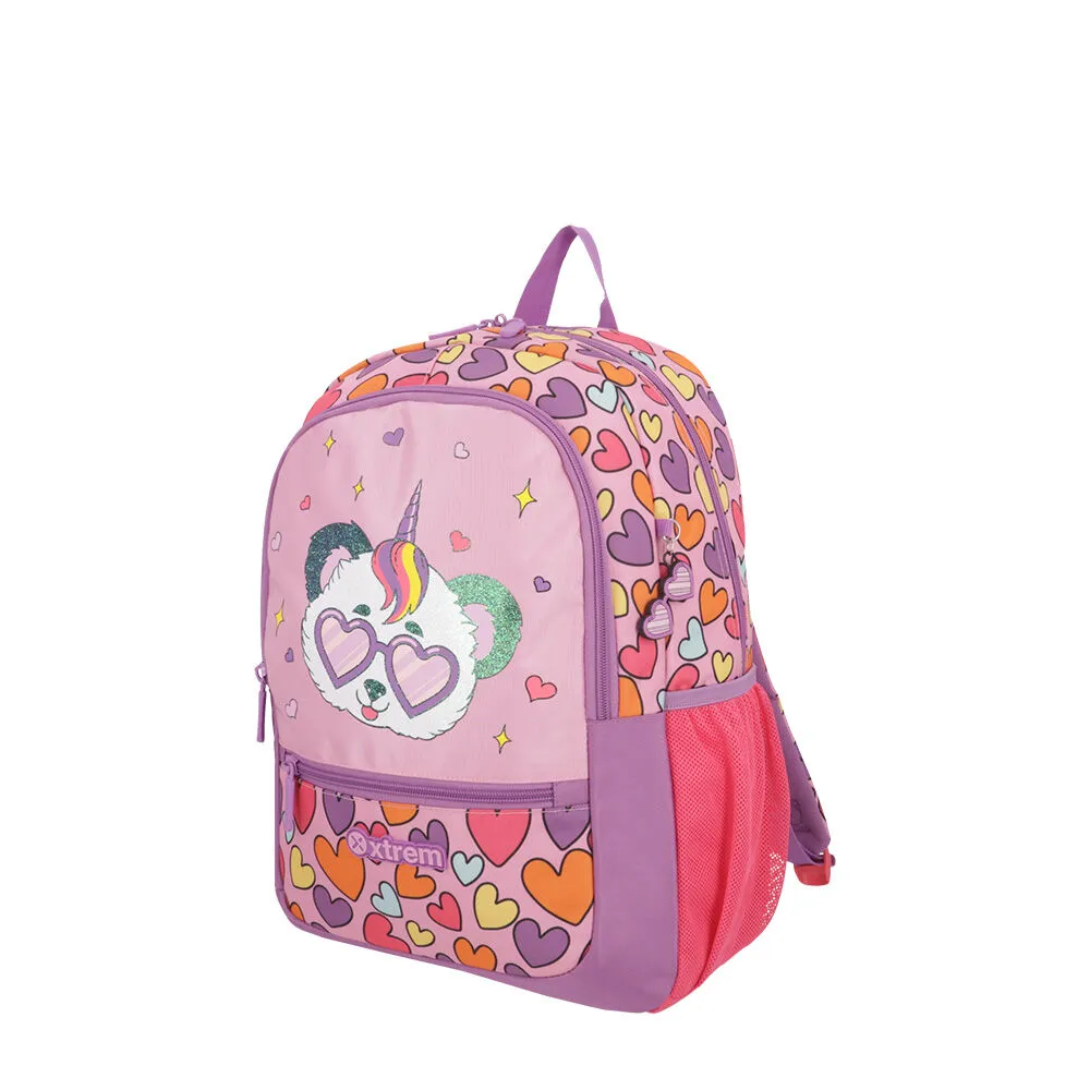 Mochila Xtrem Logan 5XT Panda Rosado