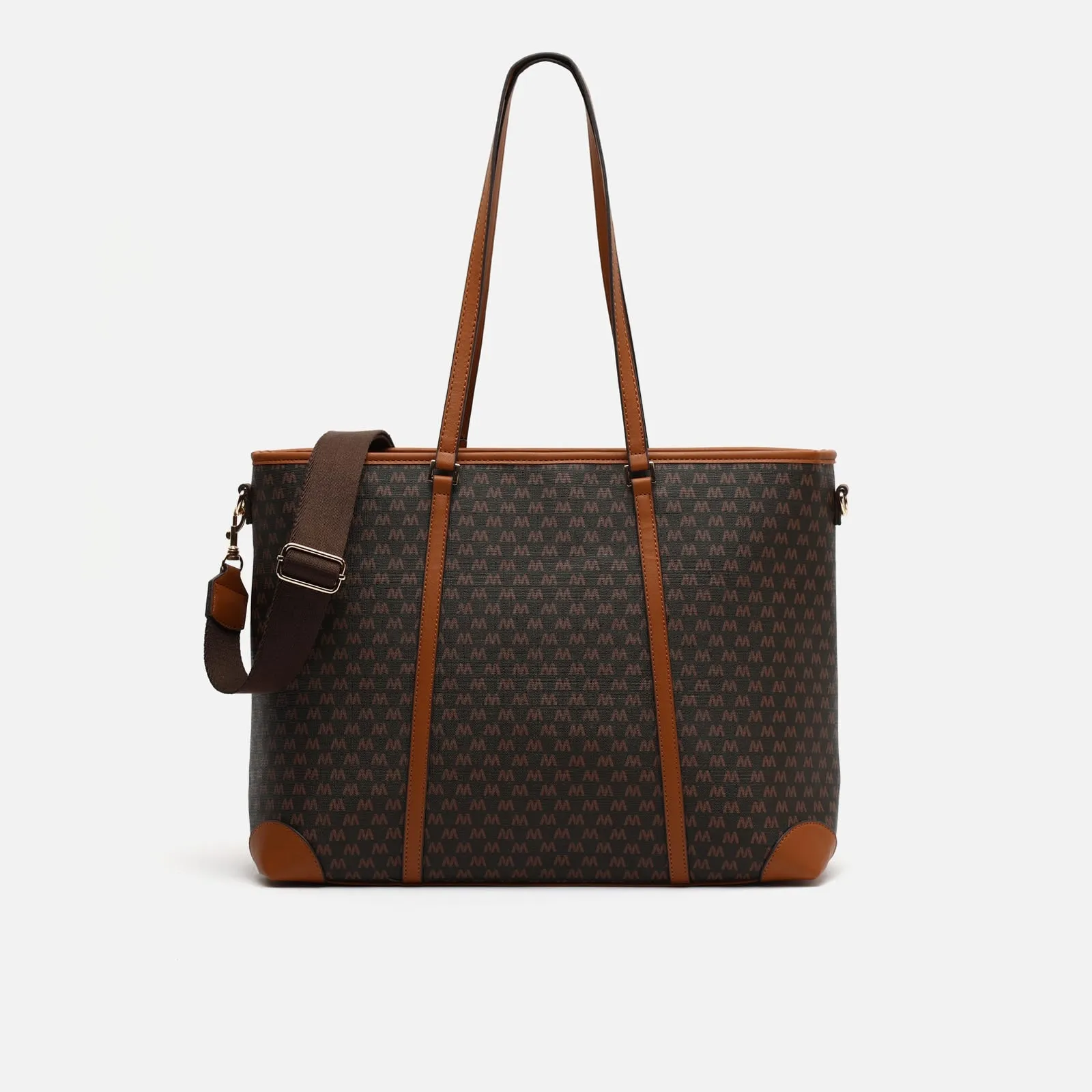 Monogrand bolso shopper grande estampado monogram con bolsillo para portátil (15)