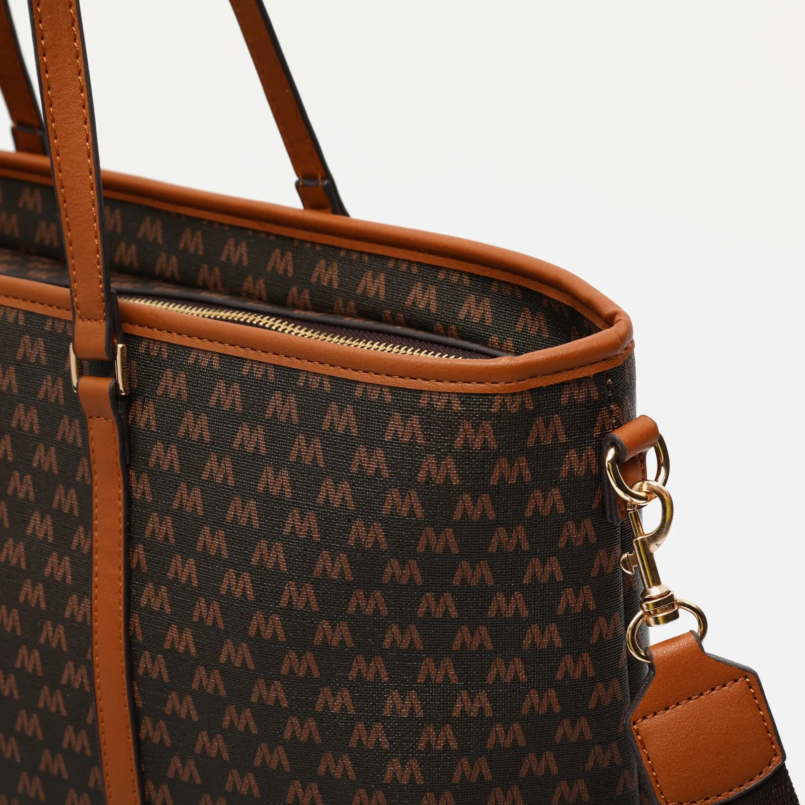 Monogrand bolso shopper grande estampado monogram con bolsillo para portátil (15)