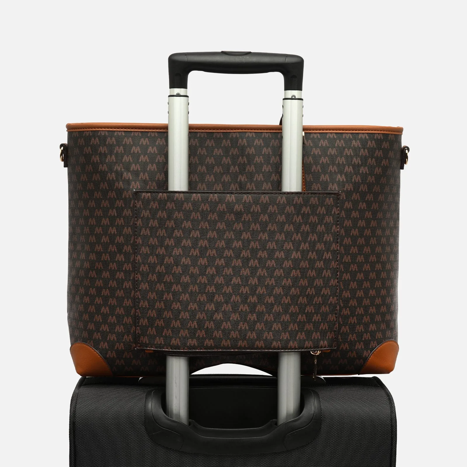 Monogrand bolso shopper grande estampado monogram con bolsillo para portátil (15)