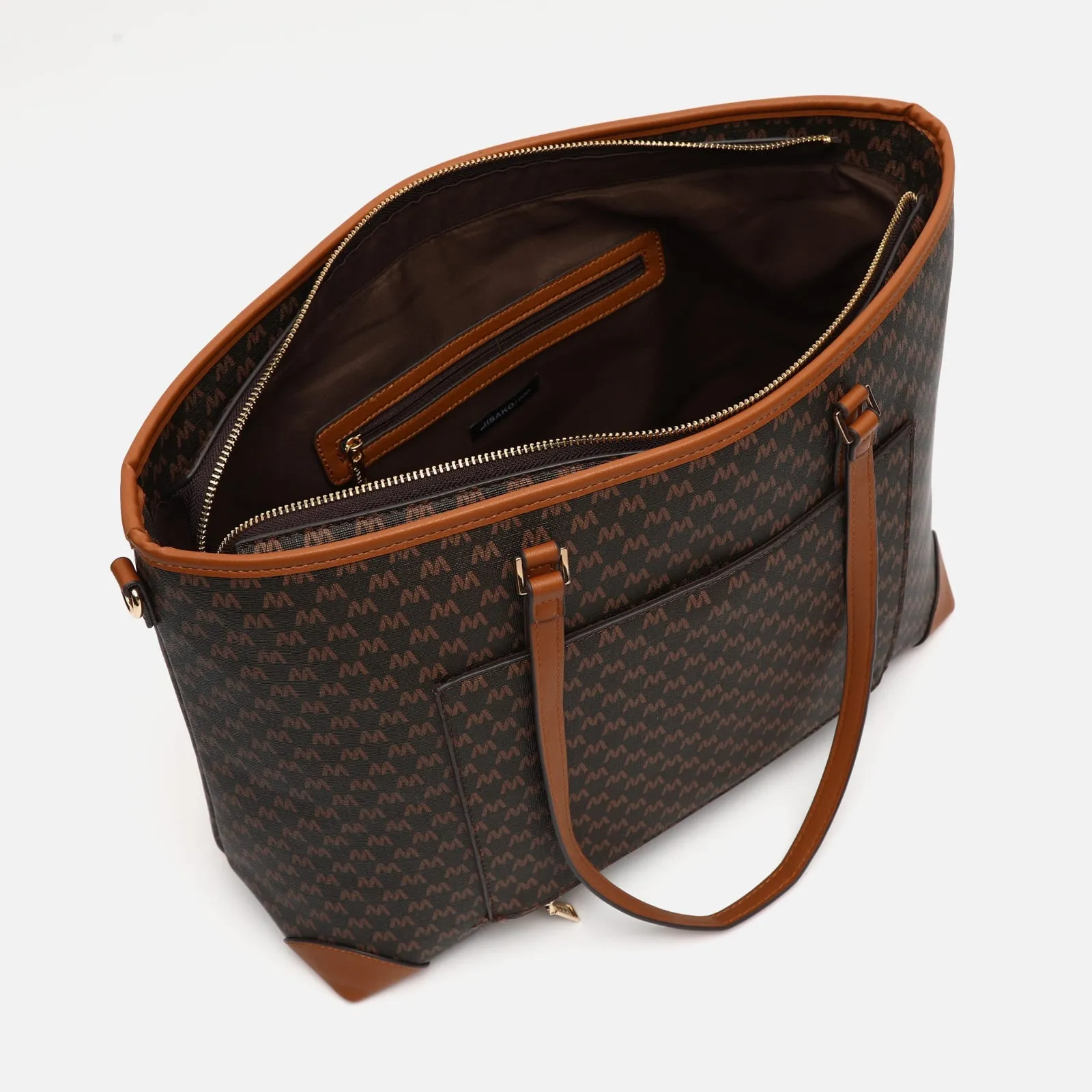 Monogrand bolso shopper grande estampado monogram con bolsillo para portátil (15)