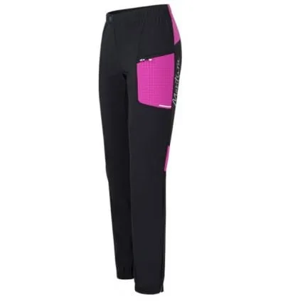 MONTURA SKI STYLE PANTS WOMAN (NERO/INTENSE VIOLET)