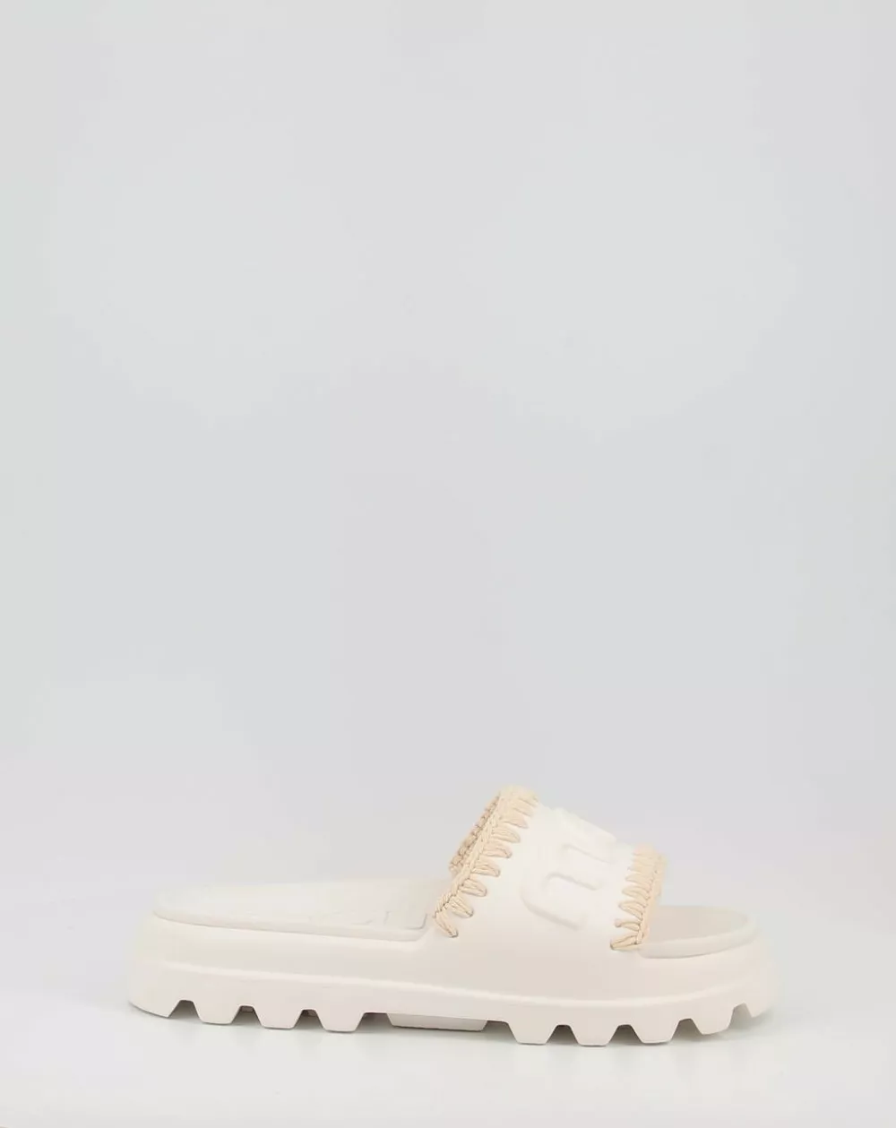 Mou Eva one piece slide blanca