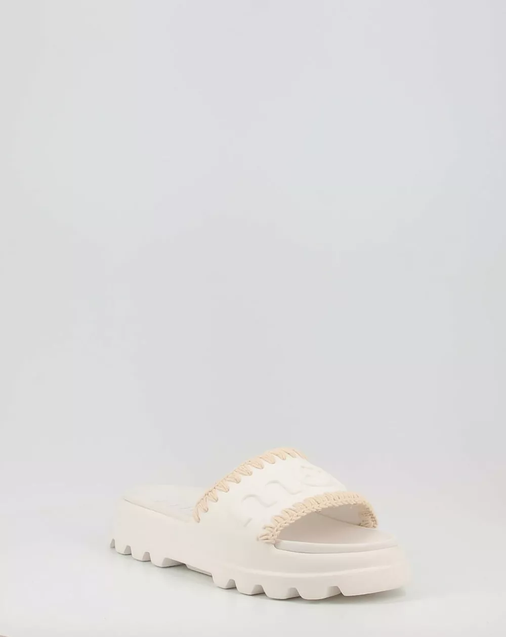 Mou Eva one piece slide blanca