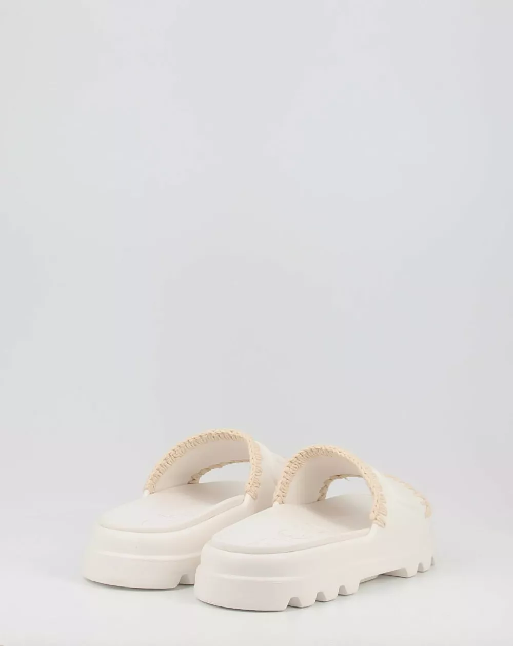 Mou Eva one piece slide blanca