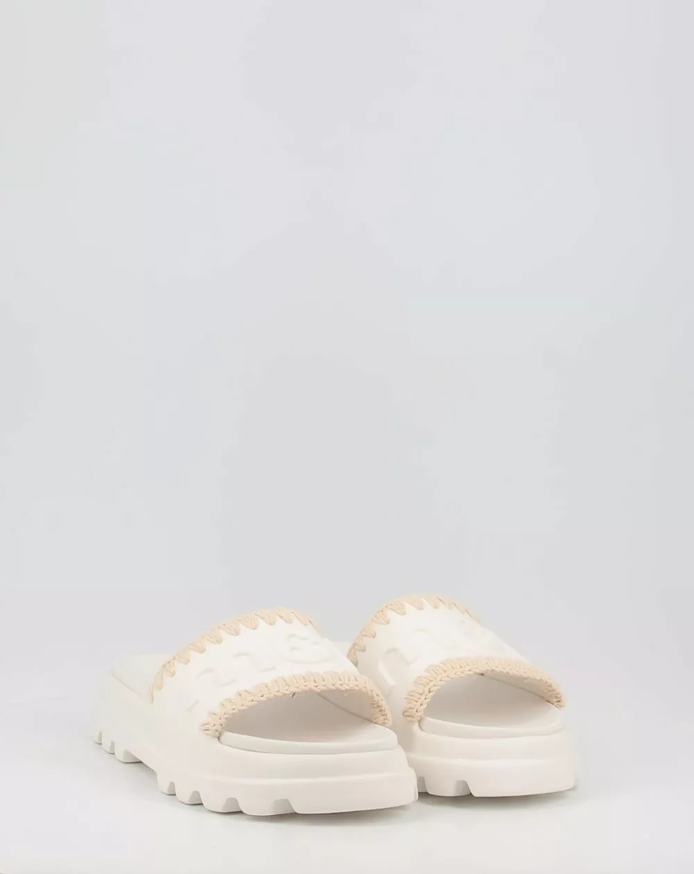 Mou Eva one piece slide blanca