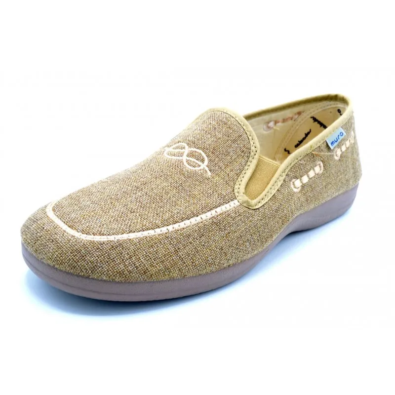 MURO 513 TOSTADO  ZAPATILLA DE LONA