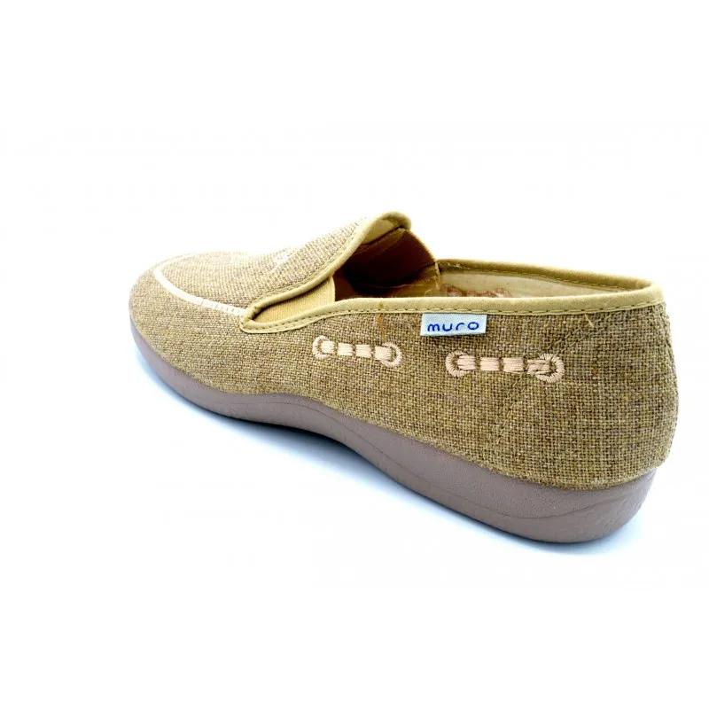 MURO 513 TOSTADO  ZAPATILLA DE LONA