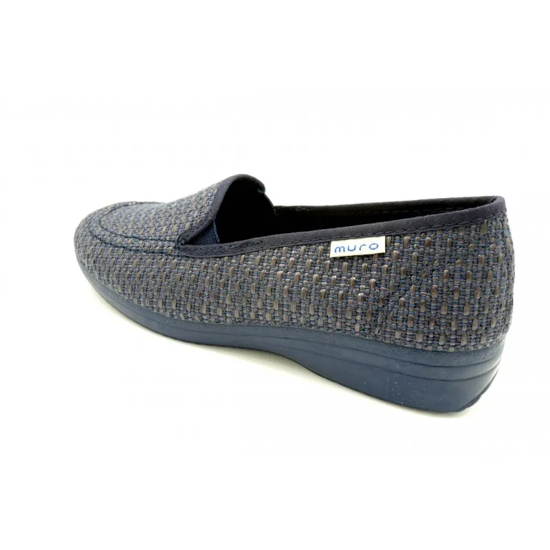 MURO 805 MARINO  ZAPATILLA DE RAFIA