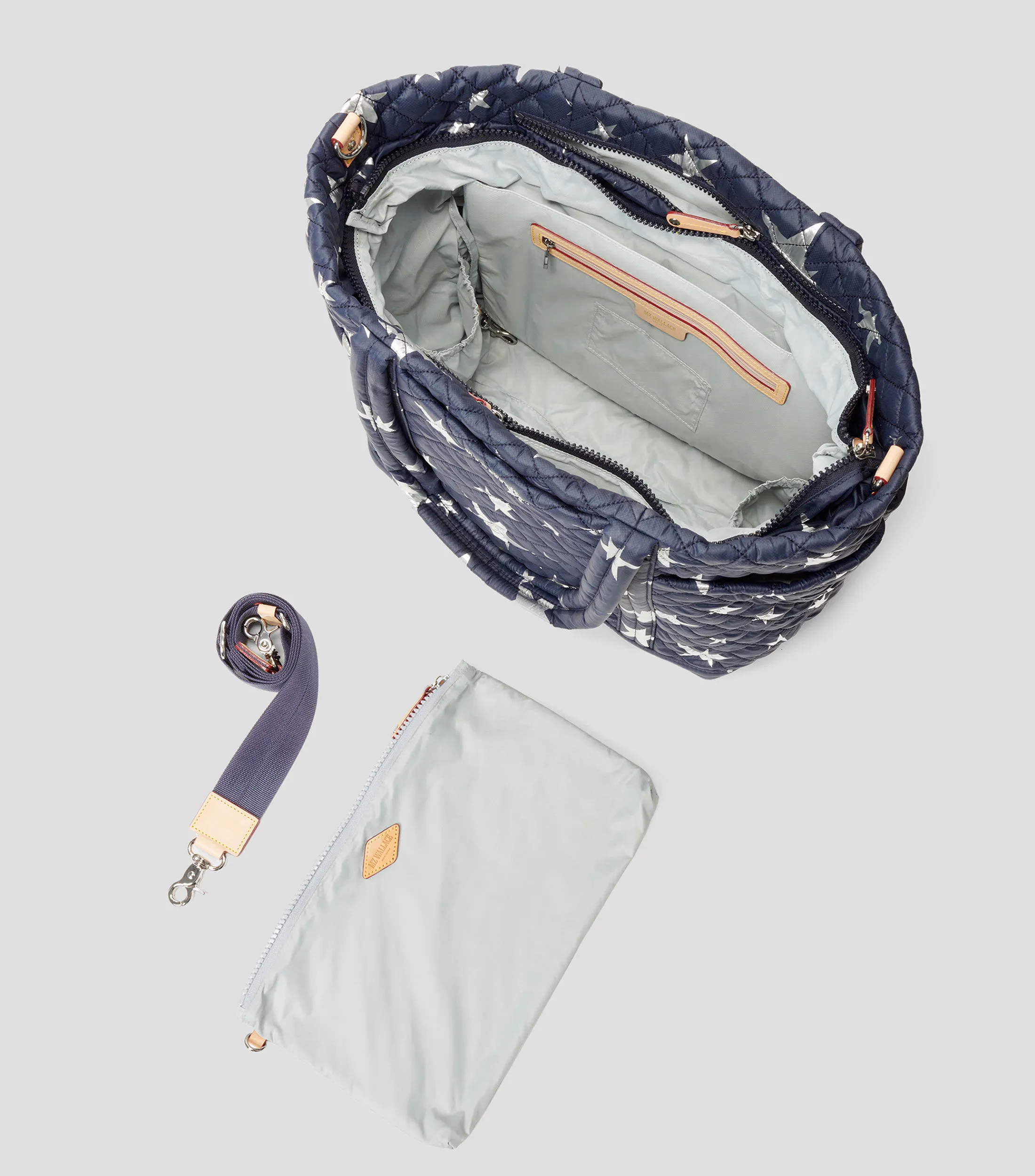 MZ Wallace Bolso Tote con estampado Mujer