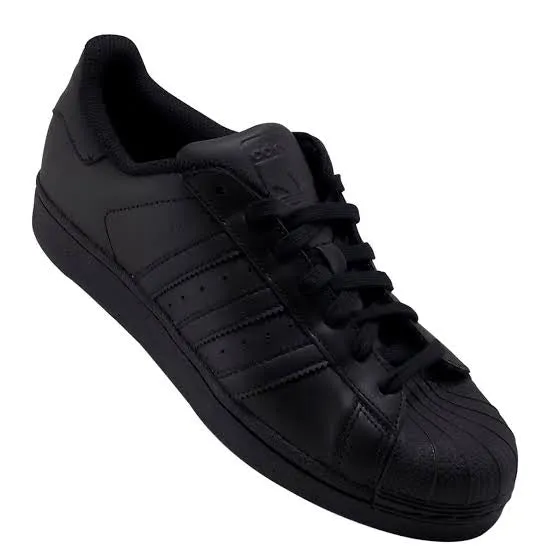 N370O Adidas concha Super Star originals negro total