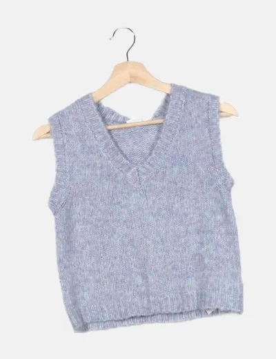Name it Chaleco tricot colores pastel