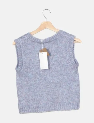 Name it Chaleco tricot colores pastel
