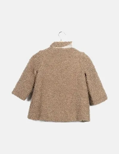 Nanos Abrigo pelo beige