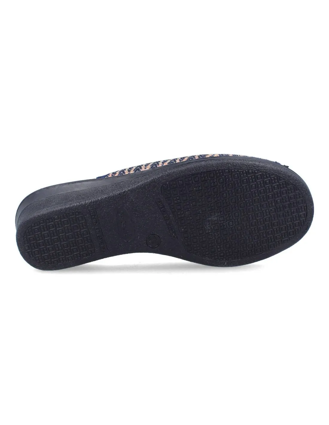 NATALIA  ZAPATILLAS MUJER CUñA ESPIGA MARINO