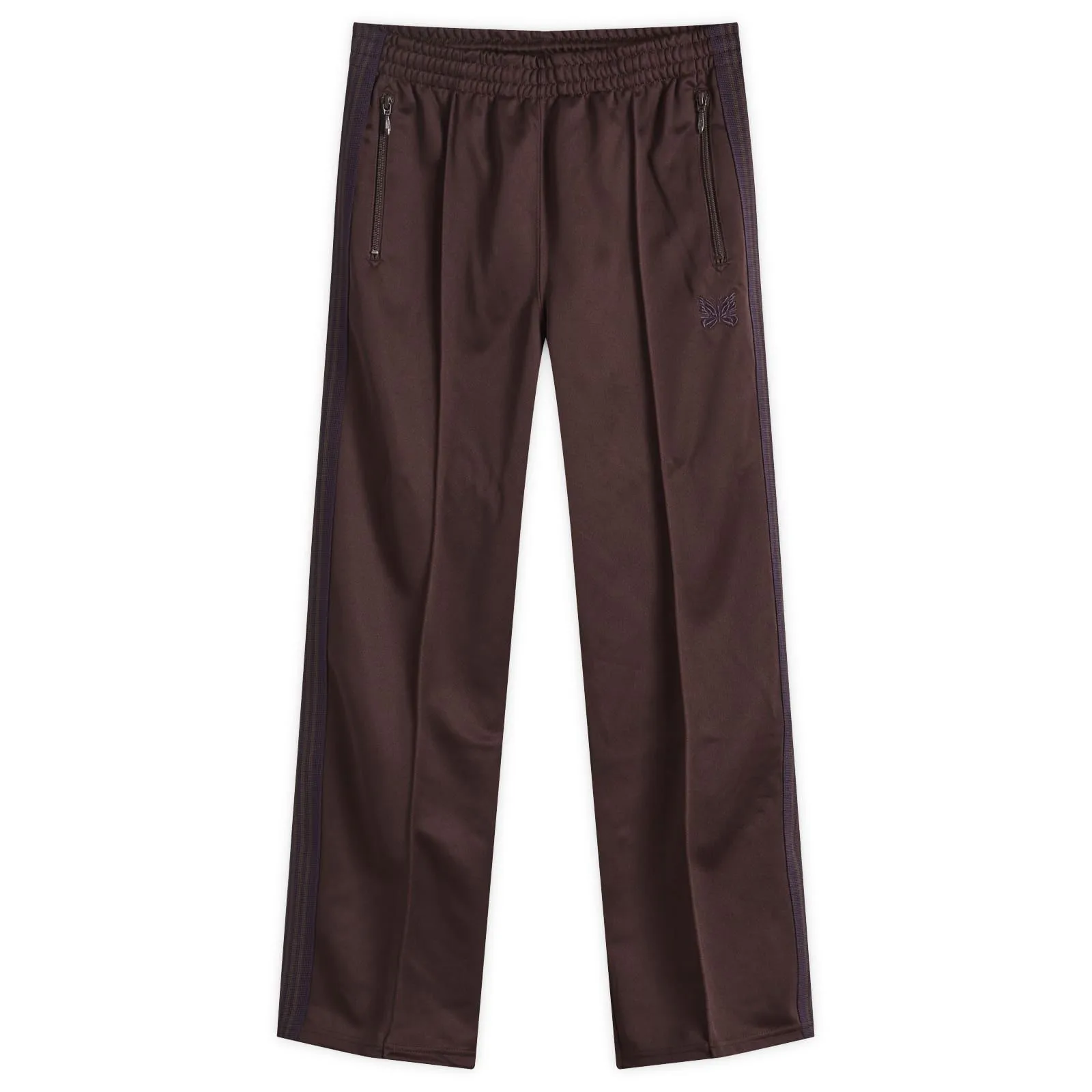 Needles Women's Smooth Track Pant Dark Brown Large