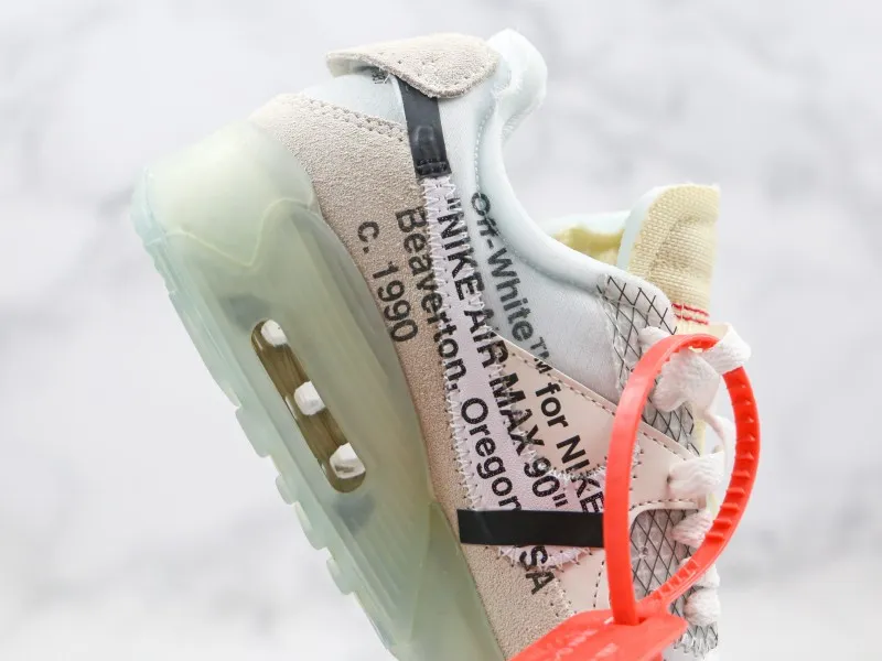 NIKE AIR MAX 90 X OFF WHITE MODELO 102M
