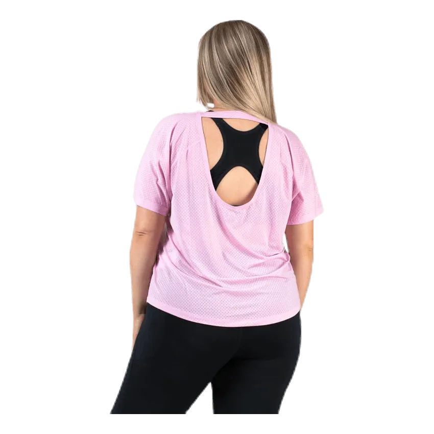 Nike Miler Top SS Breathe Plus Pink