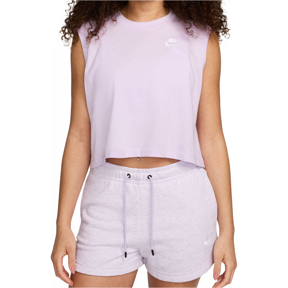 Nike SPORSTWEAR CLUB Camiseta Manga Corta Mujer