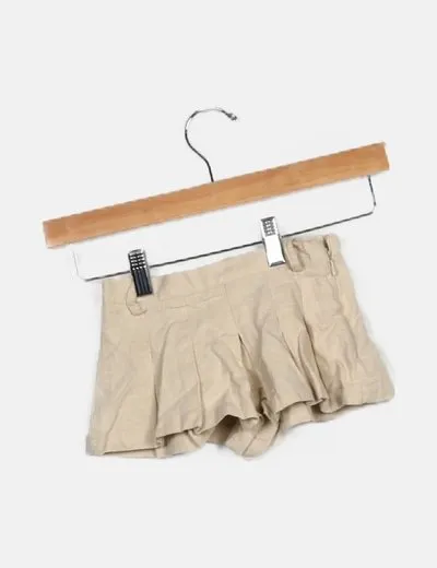 NoName Pantalón beige detalle lazo