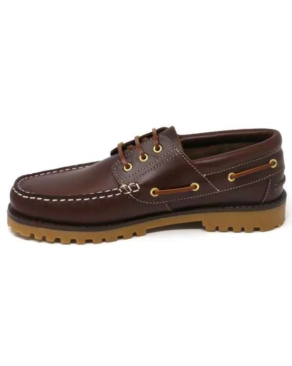 NÁUTICO CORDONES HOMBRE PIEL S@KUT E4736