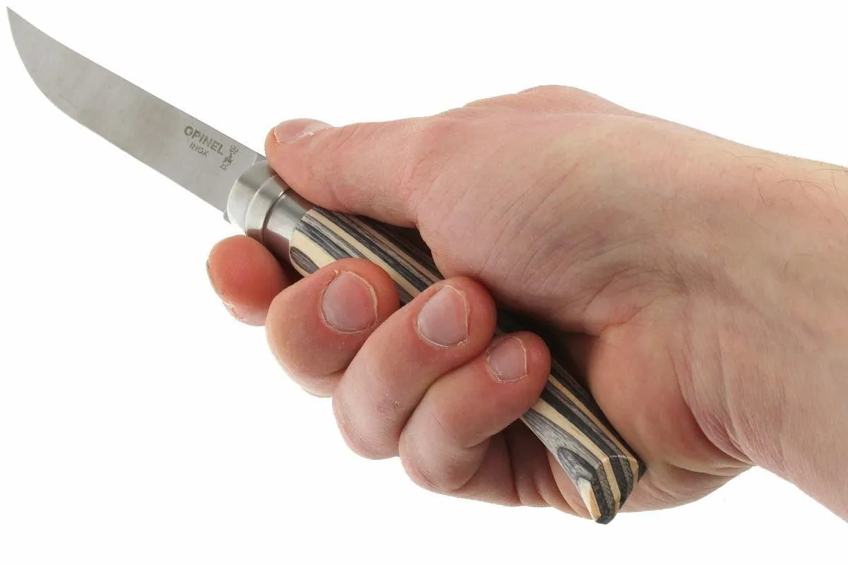 OPINEL 4UNIDADES SET DE CUCHILLOS PARA CARNE, MADERA DE ABEDUL
