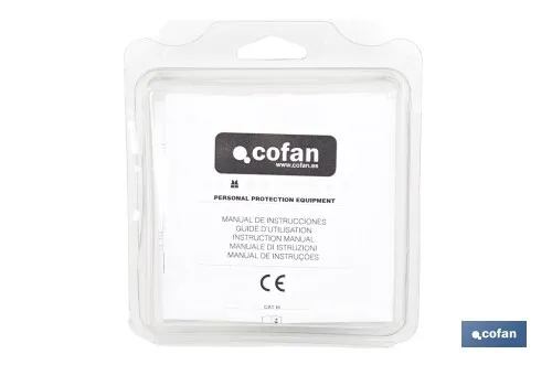 Pack de 10 Prefiltros P2 NR para Filtros A1B1E1K1 + 2 Aros Retenedores
