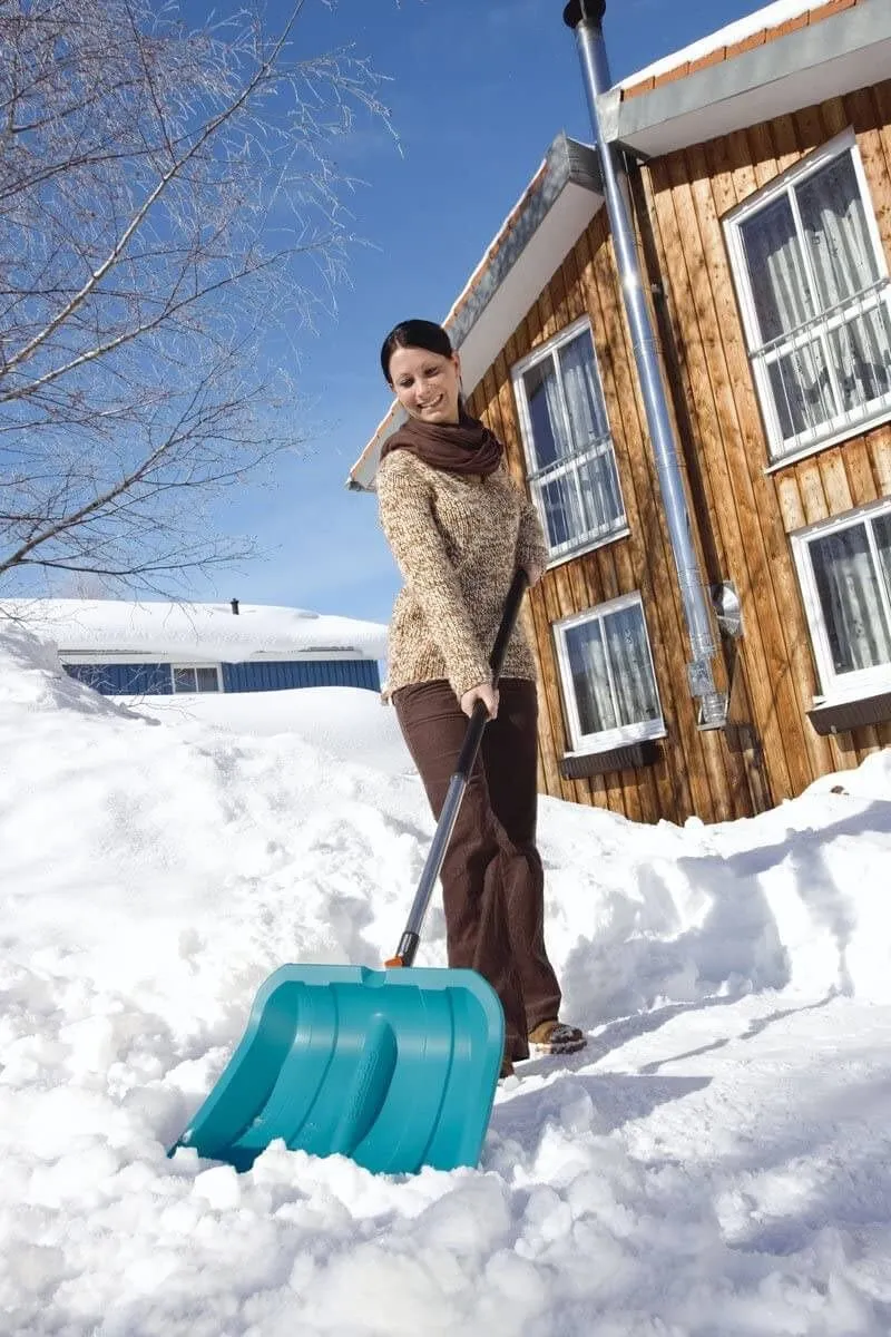 PALA PARA NIEVE CON RASQUETA DE ALUMINIO 40CM COMBISYSTEM ES 40 GARDENA 324220