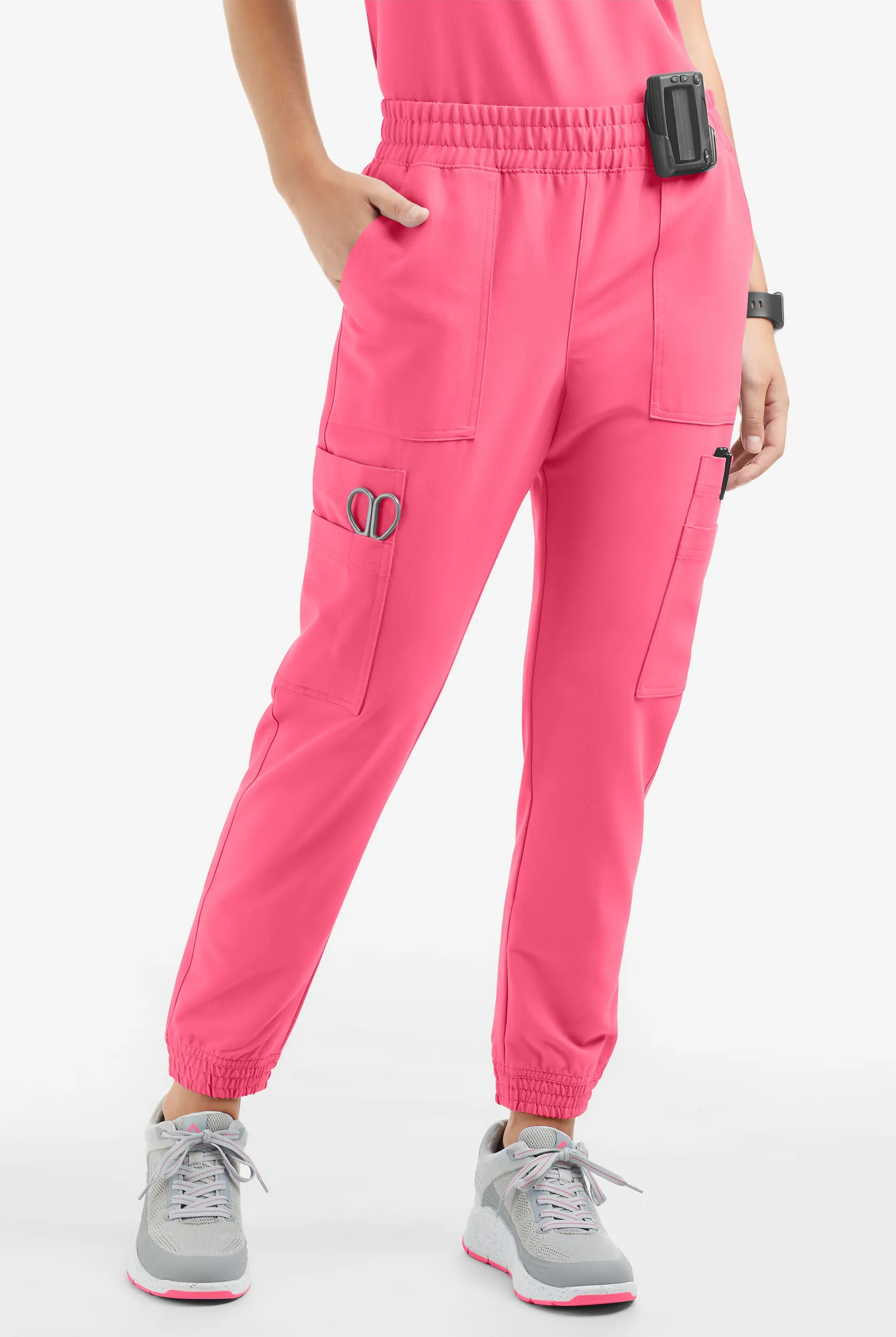 PANTAL&OACUTE;N M&EACUTE;DICO MOVEMENT BY BUTTERSOFT CEPHEI ESTILO JOGGER CON 11 BOLSILLOS PARA MUJER