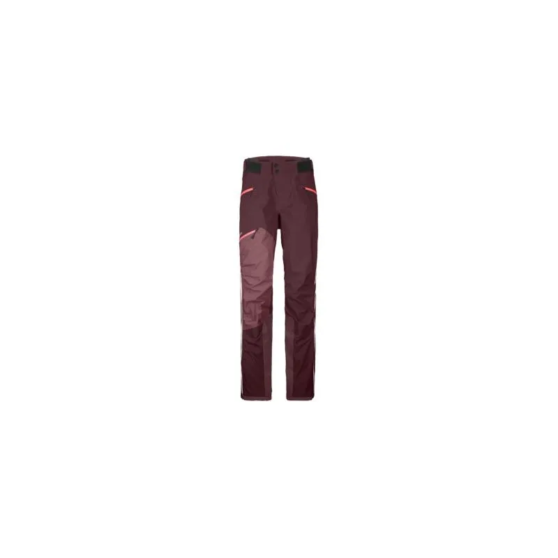 Pantalones Hardshell Ortovox Pantalones Westalpen 3l (Winetasting) mujer