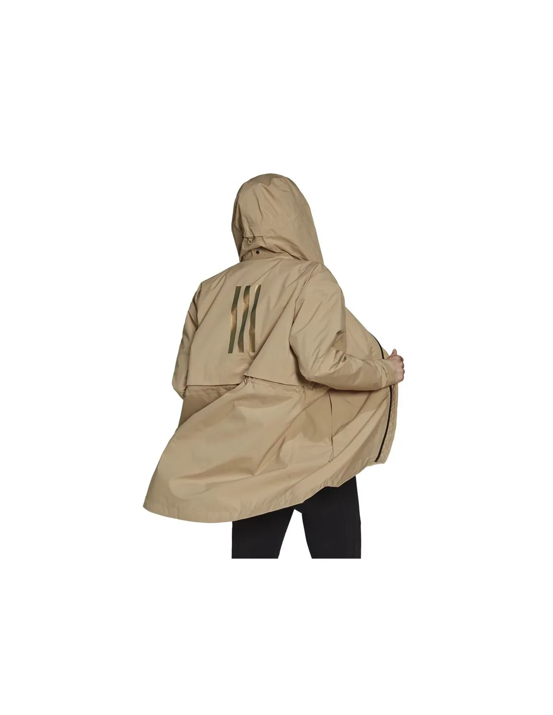 Parka adidas Traveer Rain.Rdy Mujer Brown