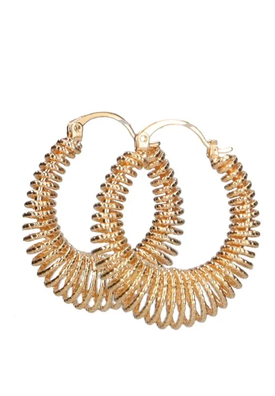 Pendiente Luna Collection pa37699 oro
