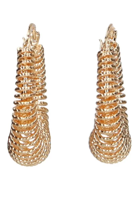 Pendiente Luna Collection pa37699 oro