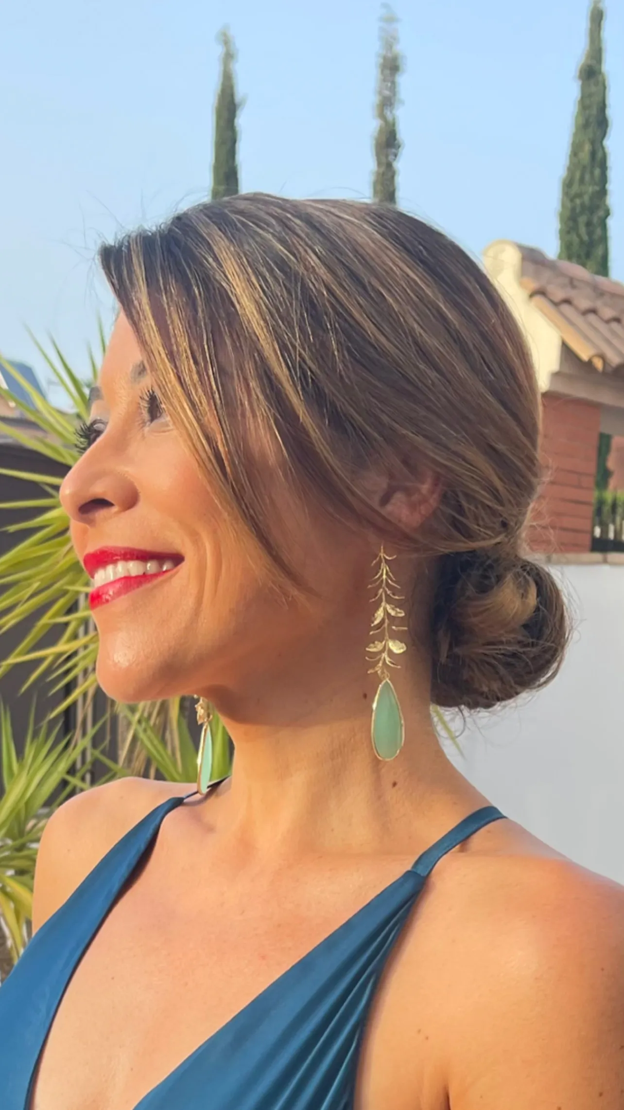 Pendientes Hojas Lágrima