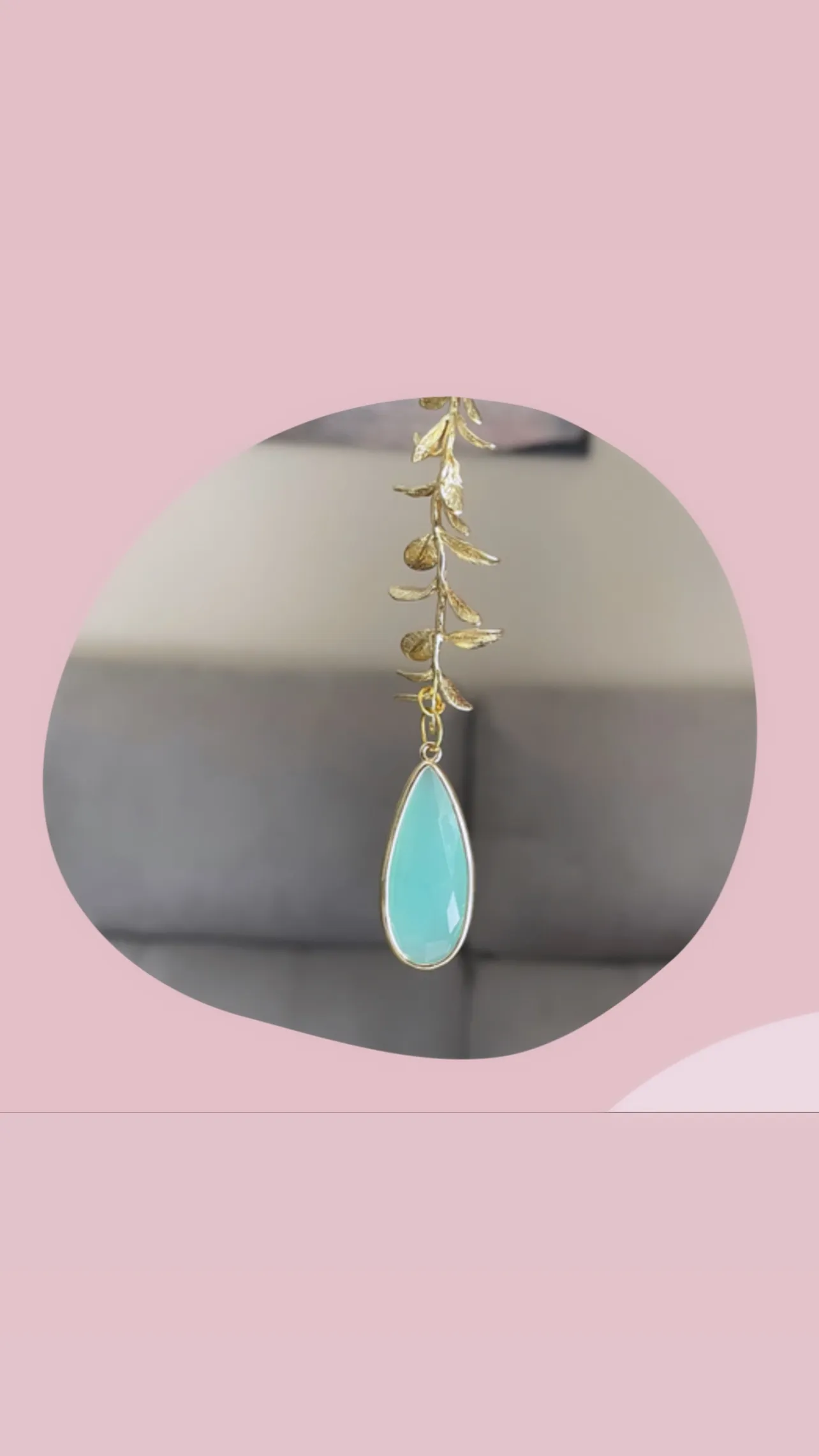 Pendientes Hojas Lágrima
