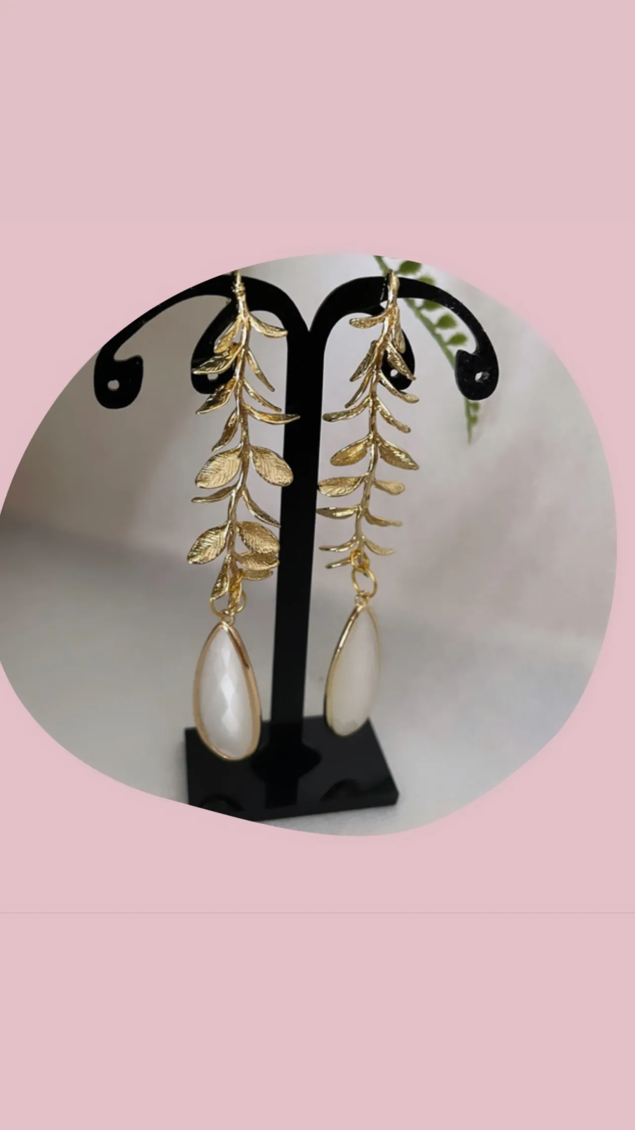 Pendientes Hojas Lágrima