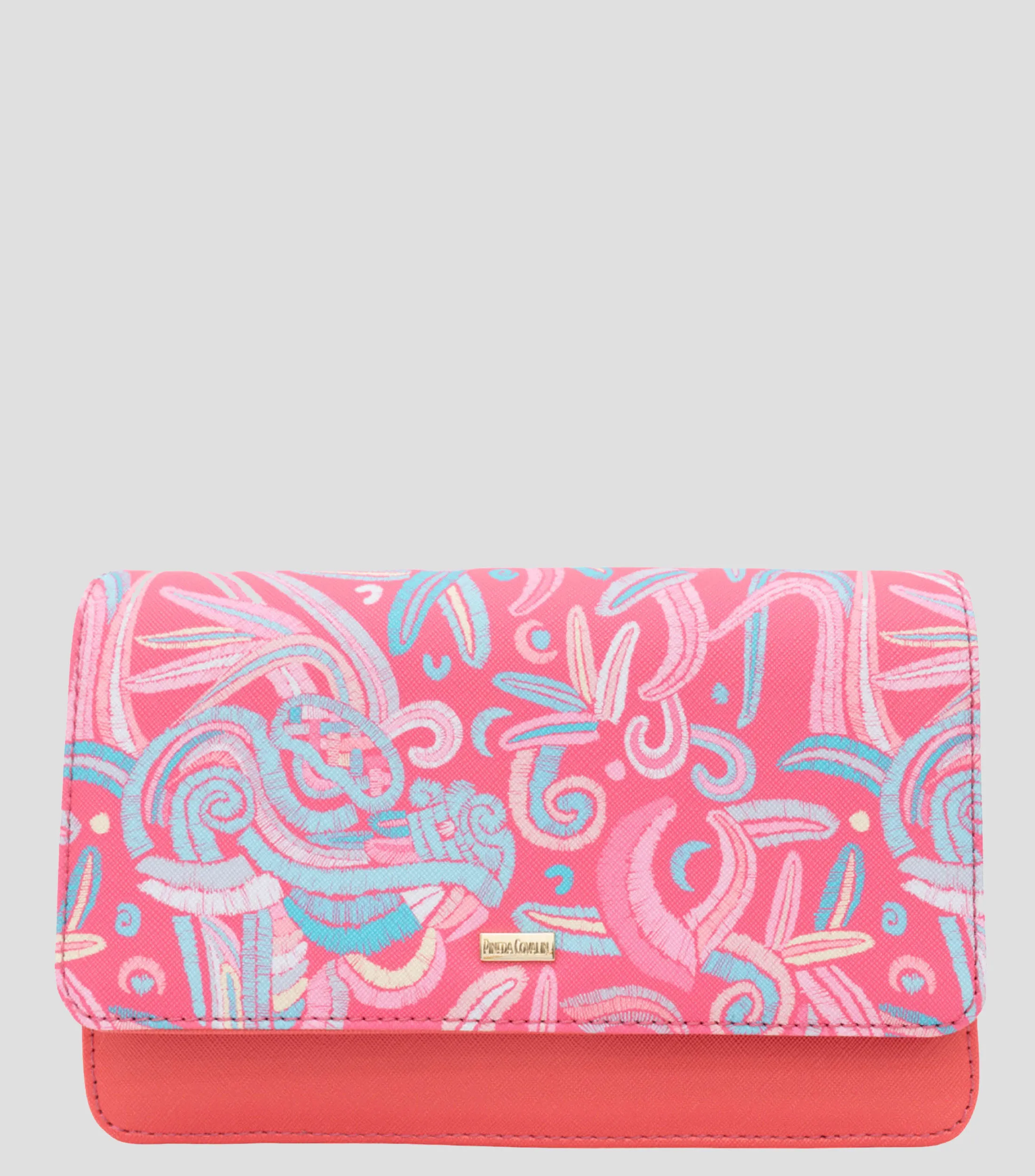Pineda Covalin Bolso crossbody coral Kalan Quetzalcóatl Mujer