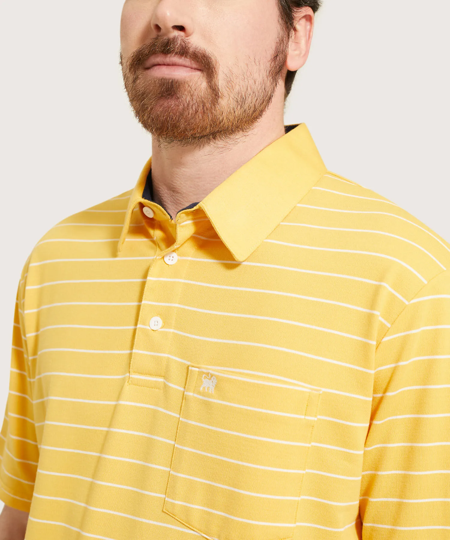 POLO CUELLO DURO  PRETE&NTILDE;IDO BICOLOR