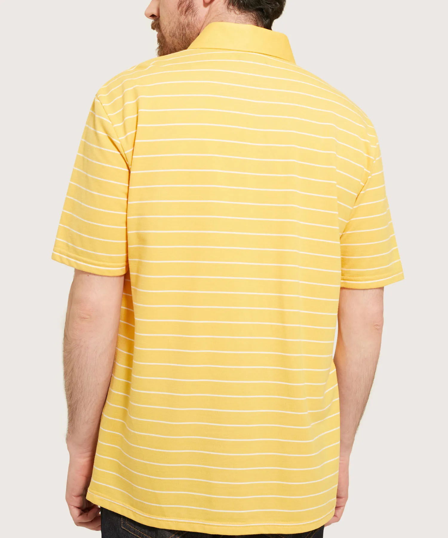 POLO CUELLO DURO  PRETE&NTILDE;IDO BICOLOR