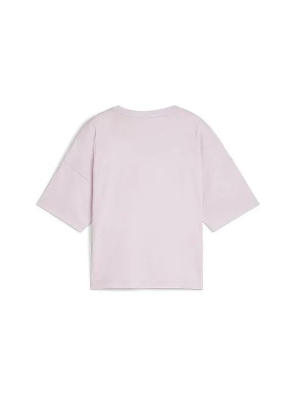 Puma Camiseta corta de mujer Essentials con logo.