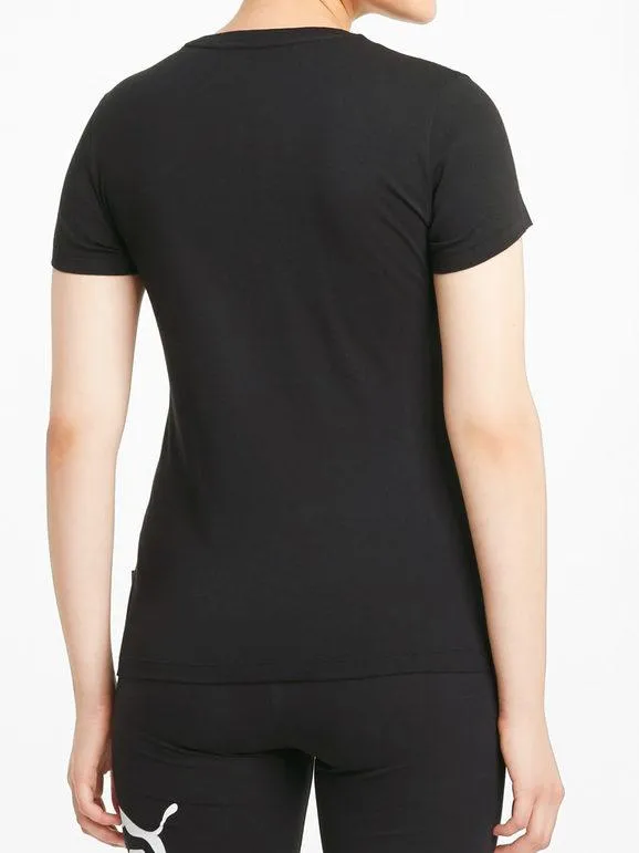 Puma Ess Logo Tee  Camiseta de algodón para mujer