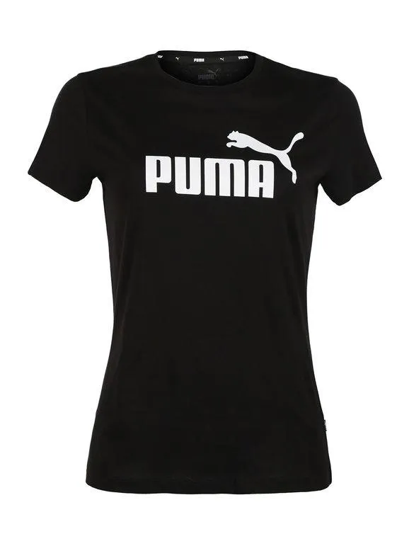 Puma Ess Logo Tee  Camiseta de algodón para mujer
