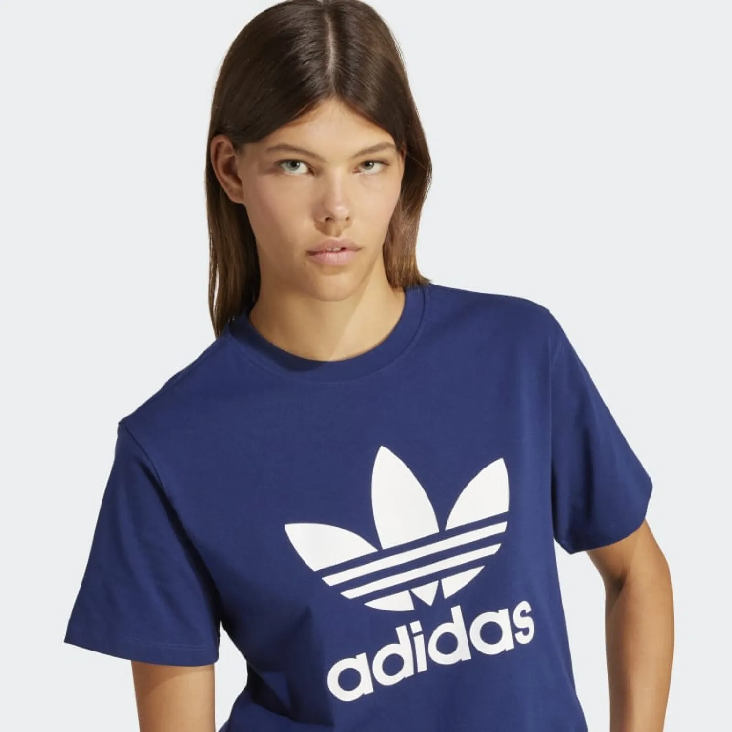 REMERA ADIDAS TRIFOLIO  AZUL