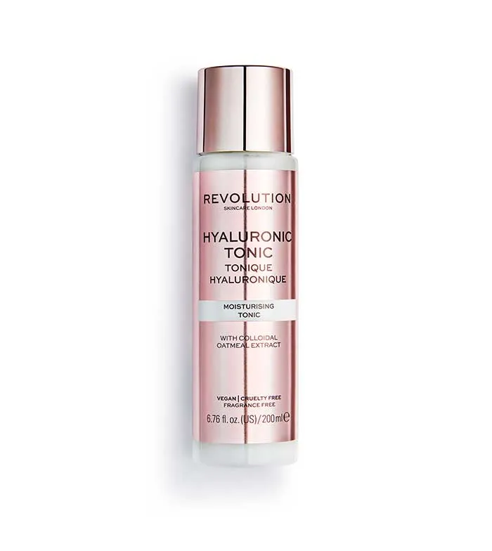 REVOLUTION SKINCARE  TóNICO HIDRATANTE    CIDO HIALURóNICO