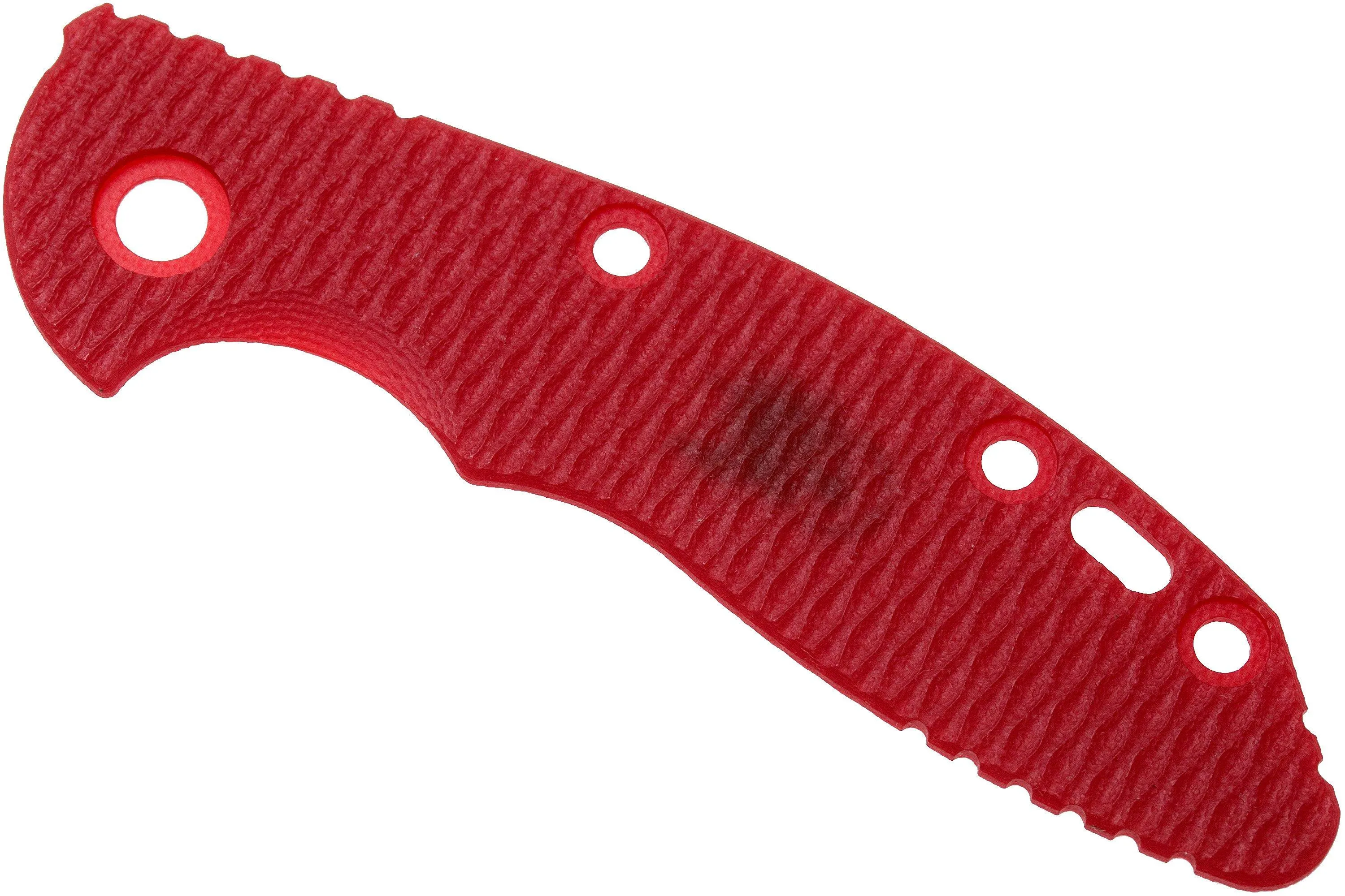 RICK HINDERER XM18 3,0” CACHAS, RED G10