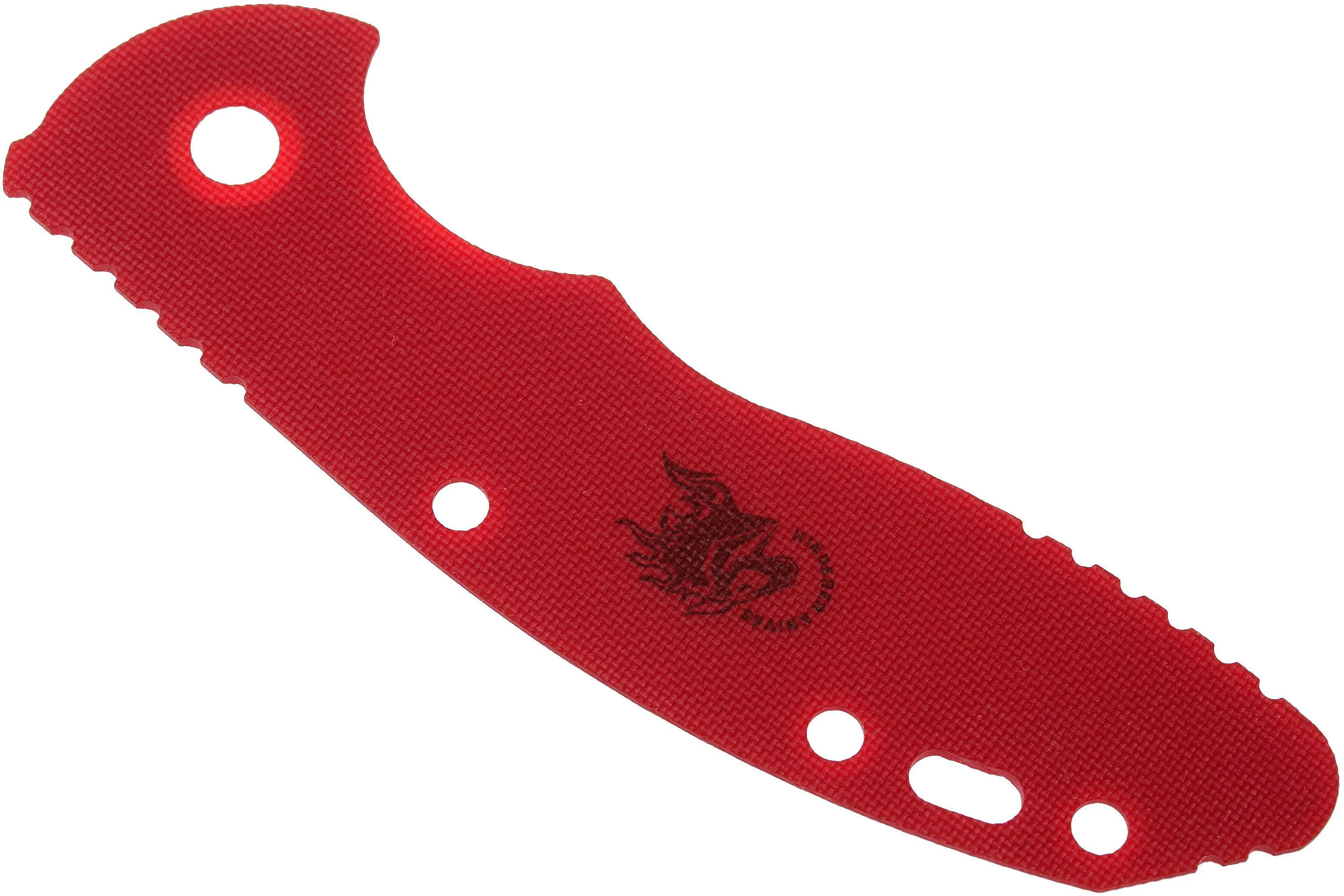 RICK HINDERER XM18 3,0” CACHAS, RED G10