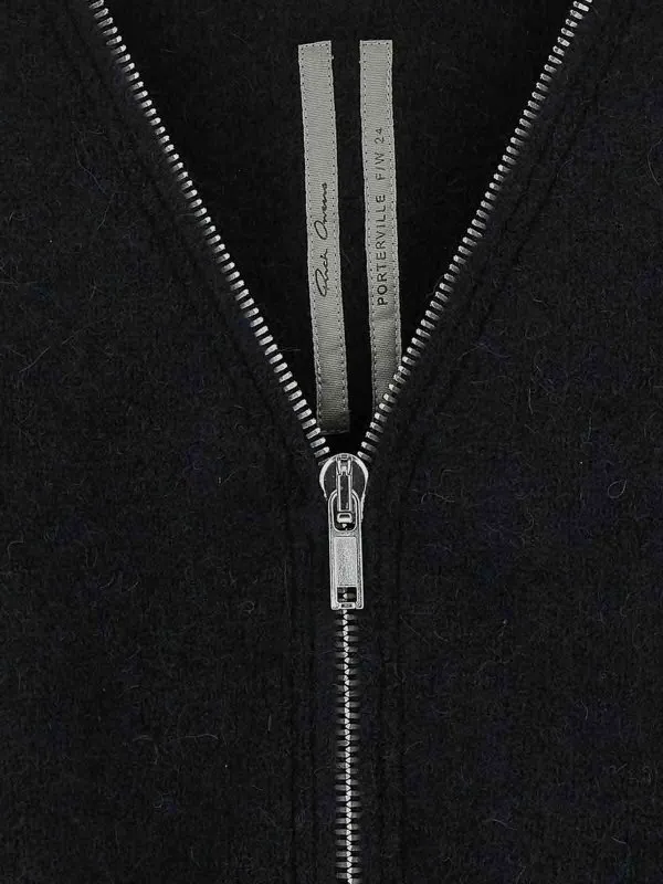 RICK OWENS CHAQUETA CASUAL  NEGRO