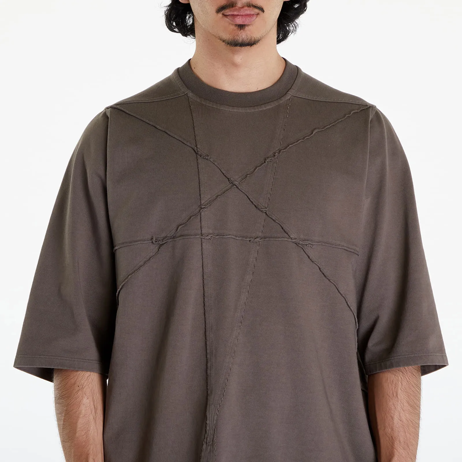 RICK OWENS DRKSHDW JUMBO SHORT SLEEVE TSHIRT DUST